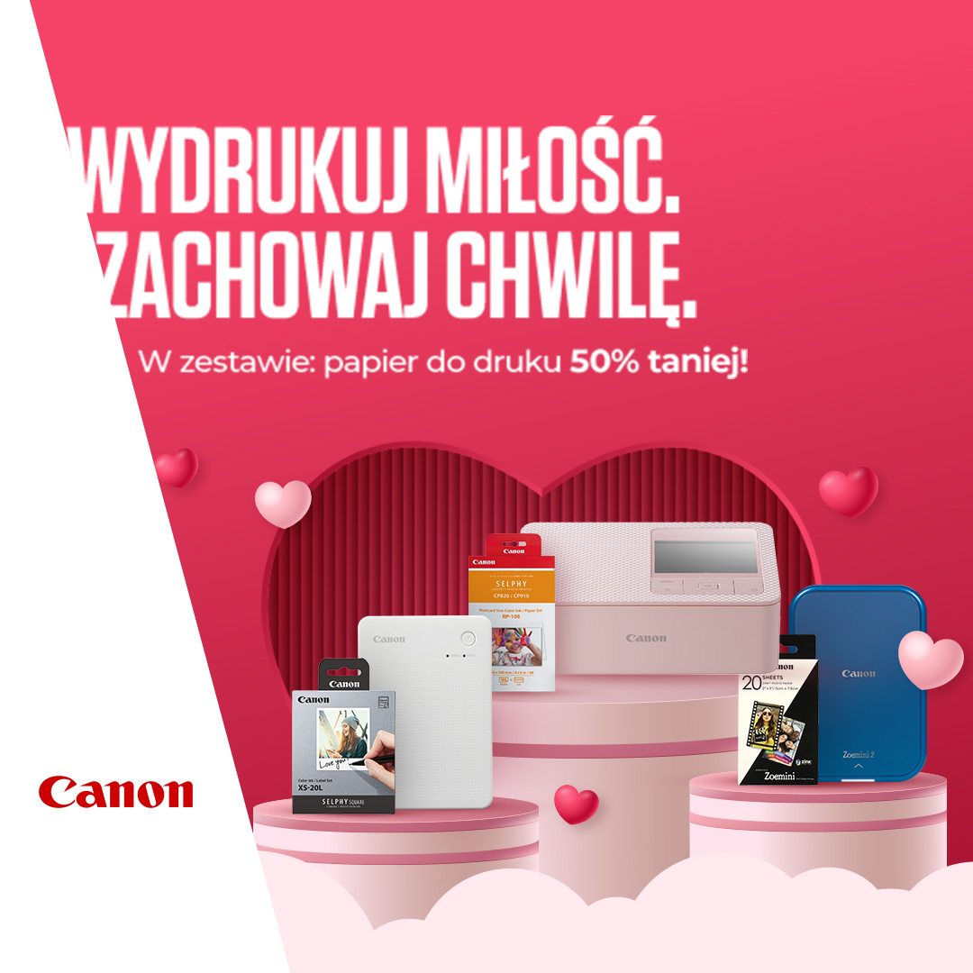 <center>W zestawie papier do drukarki 50% taniej</center>